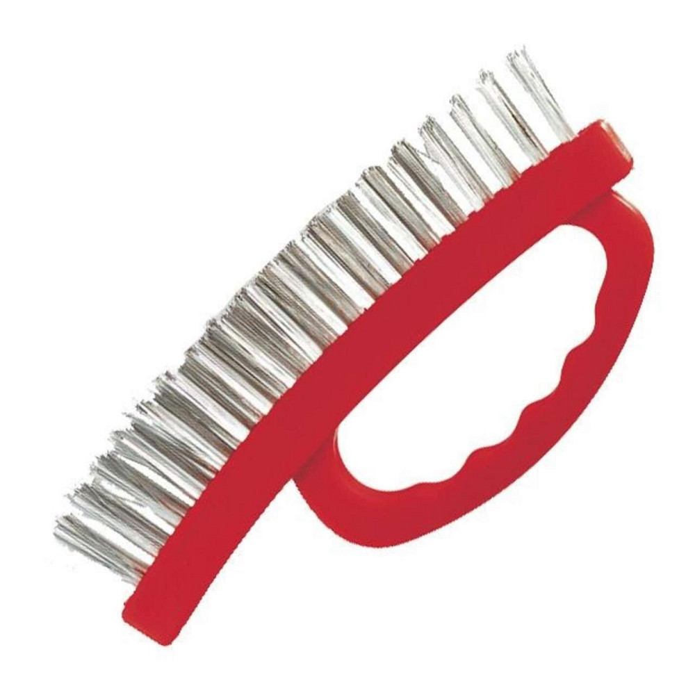 Щітка ручна для зачистки іржі 165 мм, пластиковий корпус Мукачево - фото 1