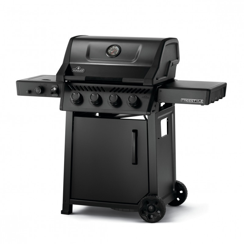 Газовий гриль Freestyle 425 з бічним пальником SIZZLE ZONE та дверкою, чорний мат F425DSIBPK-RU-PHM Код: 010721 Рівне - фото 1