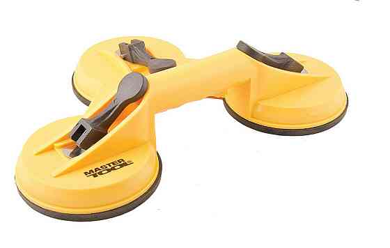 Тримач для скла MASTERTOOL вакуумний Ø 125 мм 3в1 160 кг ABS пластик 14-0903 Коломыя