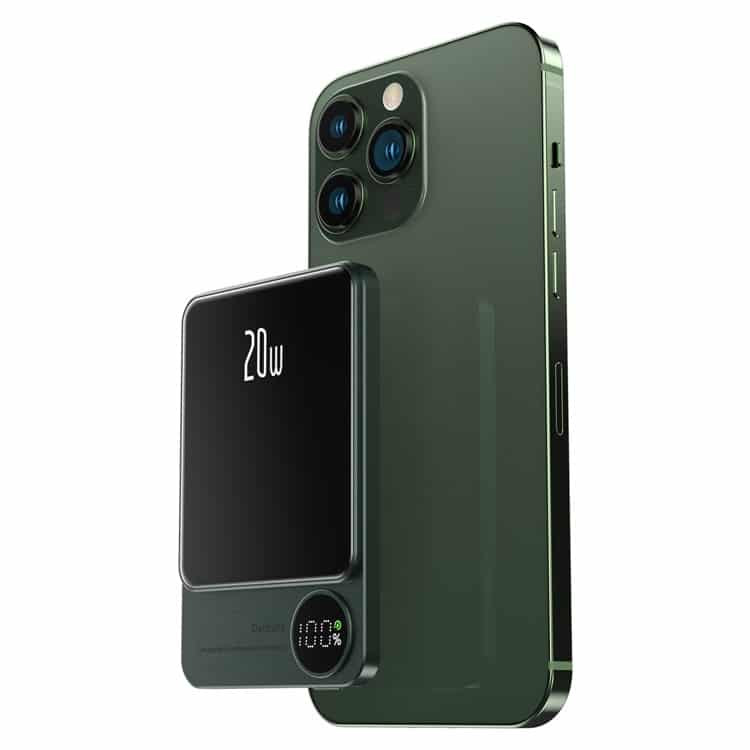 УМБ PowerBank Q9 10000 mAh 20W (MagSafe) - Зелений Київ - фото 3