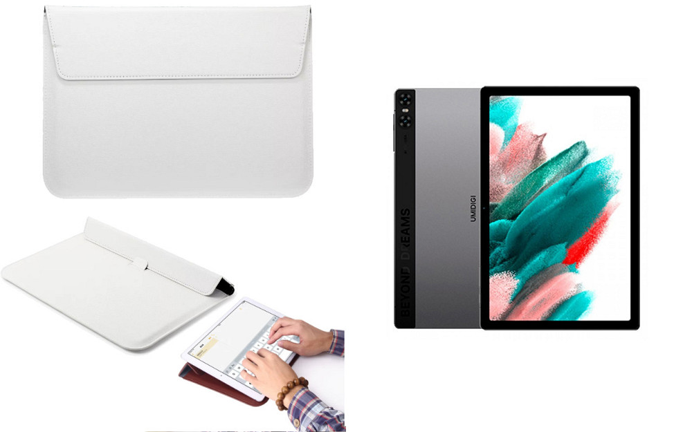 Чохол-конверт VitoCase для UMIDIGI Tab A13, з функцією підставки для планшета Білий Київ - фото 1