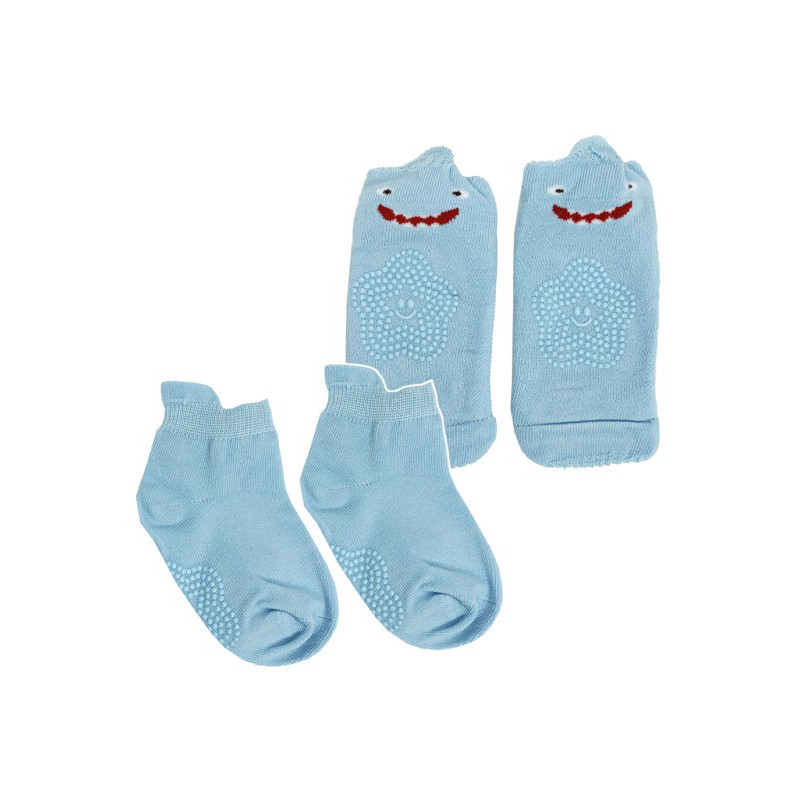 Дитячий набір наколінники та шкарпетки "Акула" MGZ-0649(Blue) Вінниця - фото 1