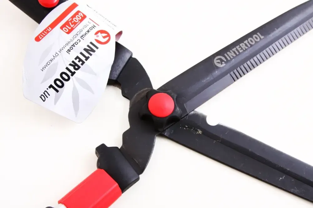 Ножиці садові з алюм. телескоп. ручками 600-710/230м Intertool Вінниця - фото 4