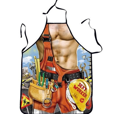 Фартук с приколом для мужчин 70 на 50 см разноцветный Киев - изображение 1