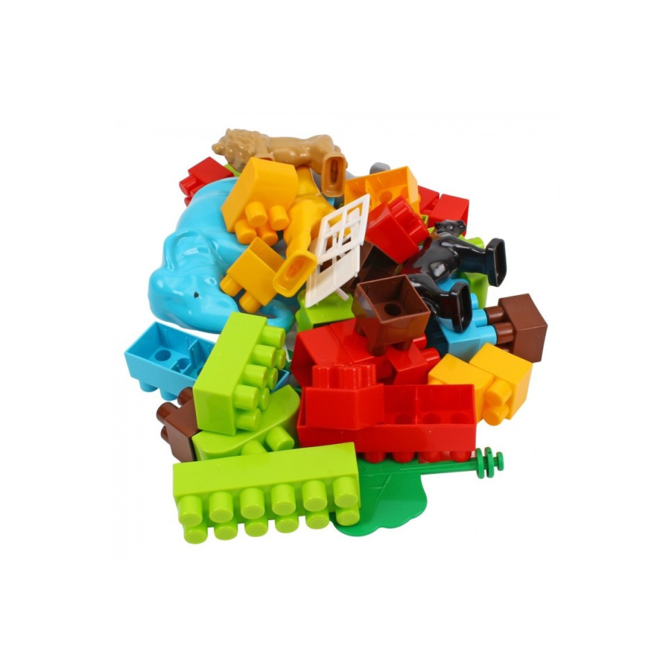 Ігровий набір конструктор "Дикі тварини Африки" 0334TXK 40 деталей Вінниця - фото 3