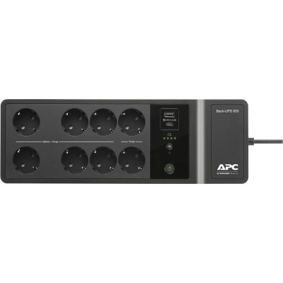 Источник бесперебойного питания APC Back-UPS 850VA, 520W (BE850G2-GR) Винница - изображение 3