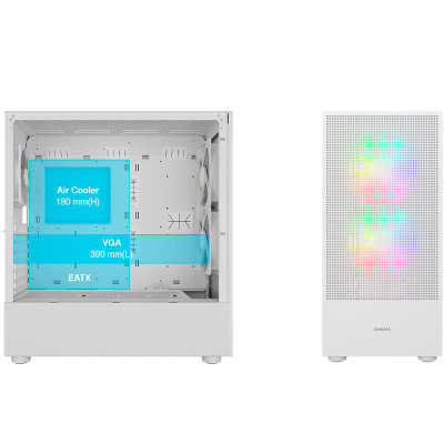 Корпус Gamdias TALOS M3 MESH WH (4711514500905) Винница - изображение 6