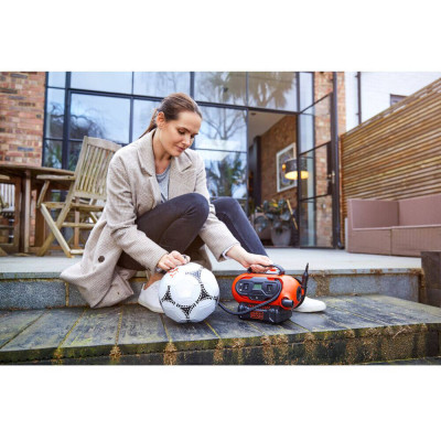 Автомобильный компрессор Black&Decker Li-Ion, 18V, (без АКБ и ЗУ) (BDCINF18N) Винница - изображение 3