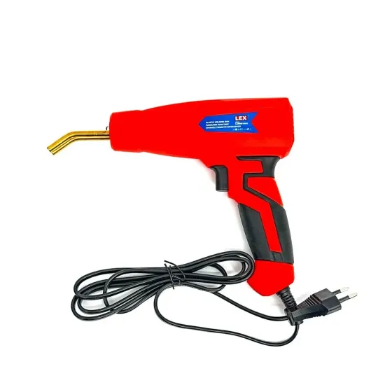 Паяльник для ремонту пластика та бамперів + комплект для пайки LEX LXPBW100-B,Набір для ремонту та паяння пластика 100В Львів