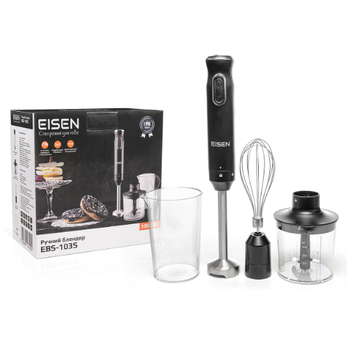 Блендер ручний 1000W EBS-103S EISEN Житомир - изображение 8