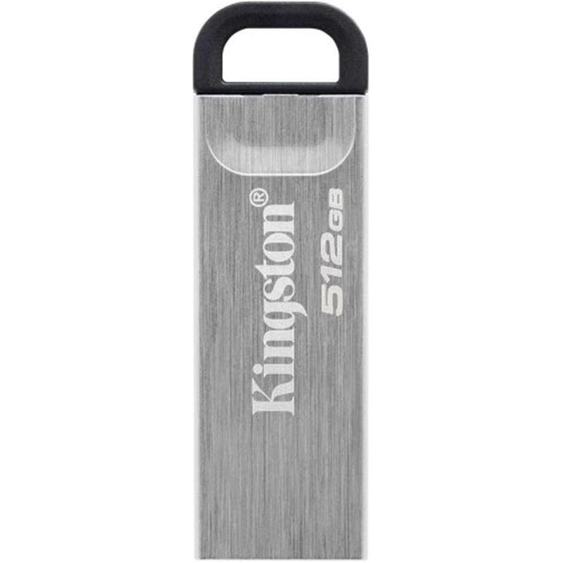 Флешнакопичувач USB3.2 512 GB Kingston DataTraveler Kyson Silver/Black (DTKN/512GB) Метал Харків - фото 1
