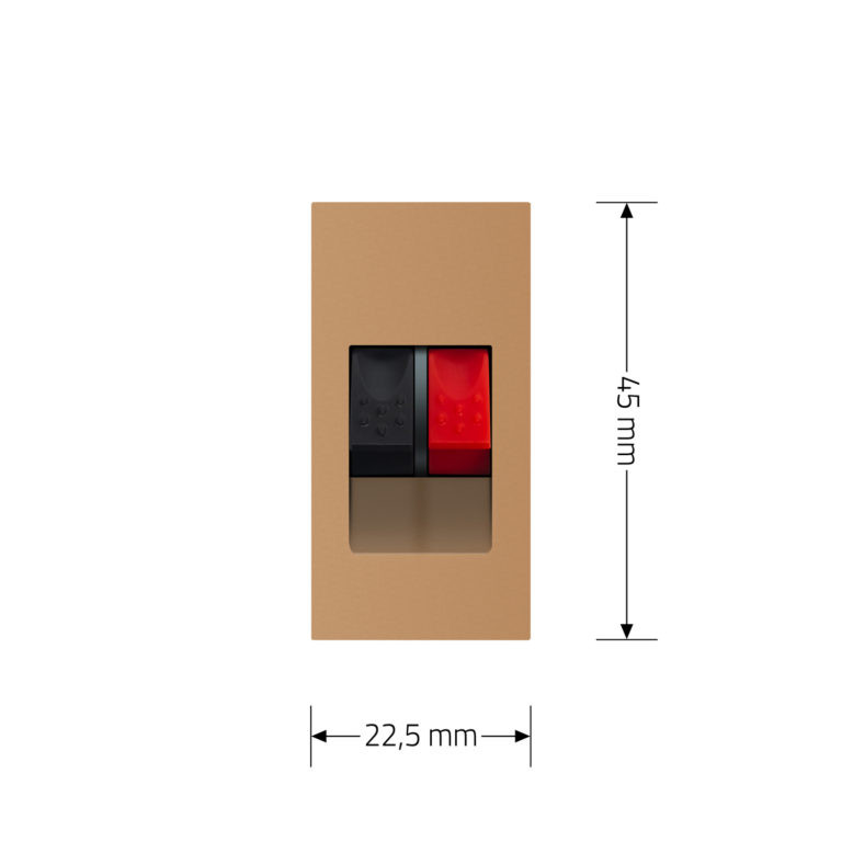 Hi-Fi аудіо розетка LIVOLO (Banana), золота, для колонок і підсилювачів, модуль 0.5 поста (VL-FCSD-1APS01) Коломыя - изображение 5