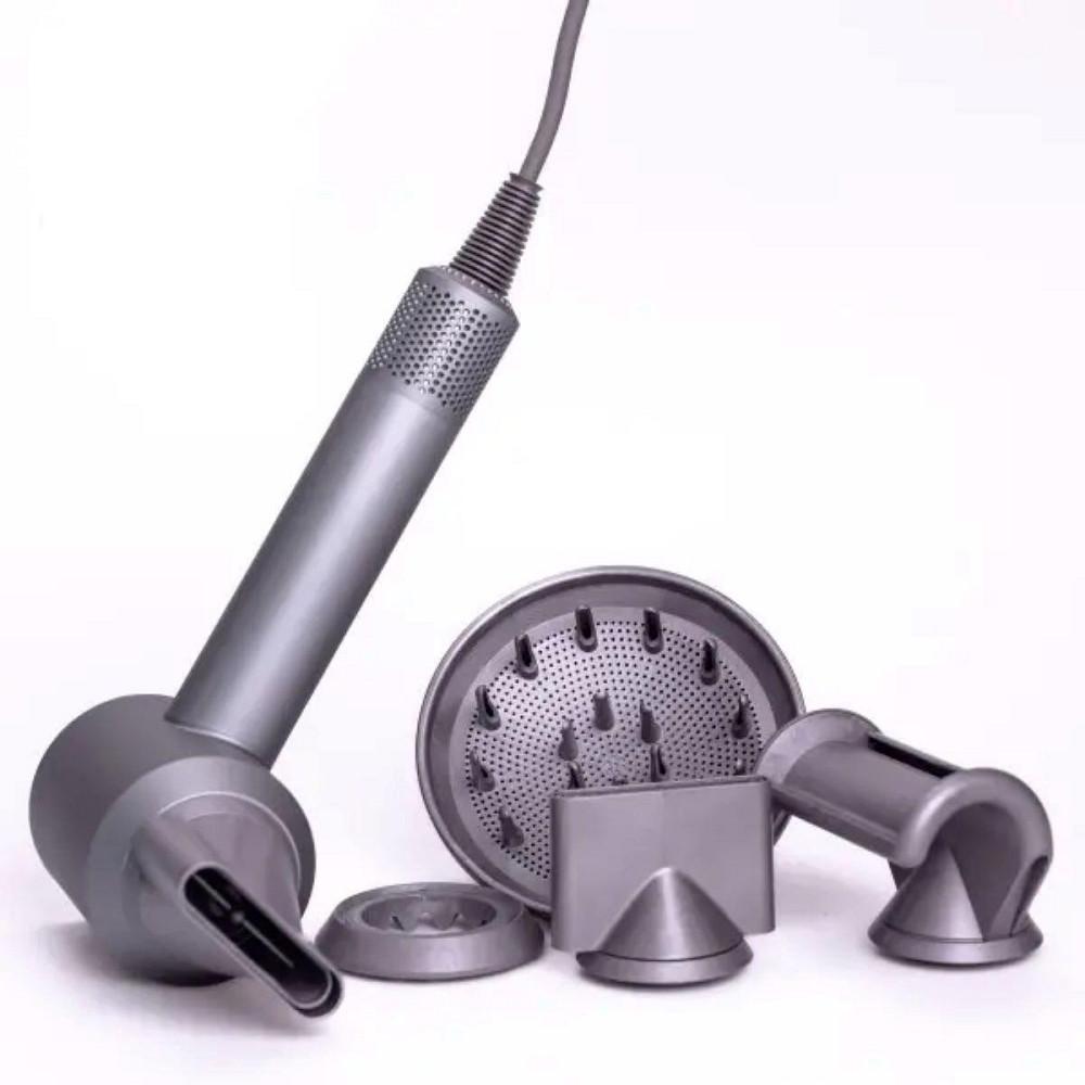 Фен стайлер для волосся 5 в 1 Supersonic Premium 1600 Вт 5 насадок 3 режими швидкості Фіолетовий PH770V Київ - фото 2