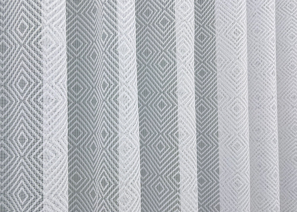 Тюль VR-Textil 2002т Жаккард Белый 400х270 см (42-1048) Киев - изображение 6