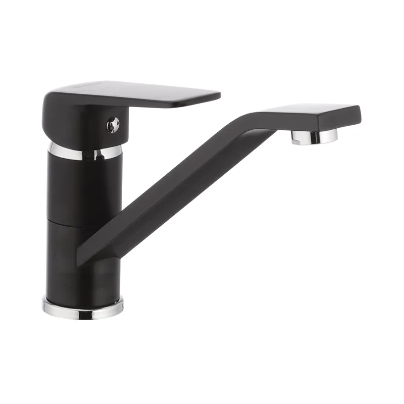 Кухонний змішувач чорний Mixxus Oregon 555 MX0010 Харків - фото 1