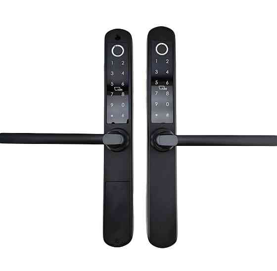 PES Dual чорний дверний розумний замок Київ