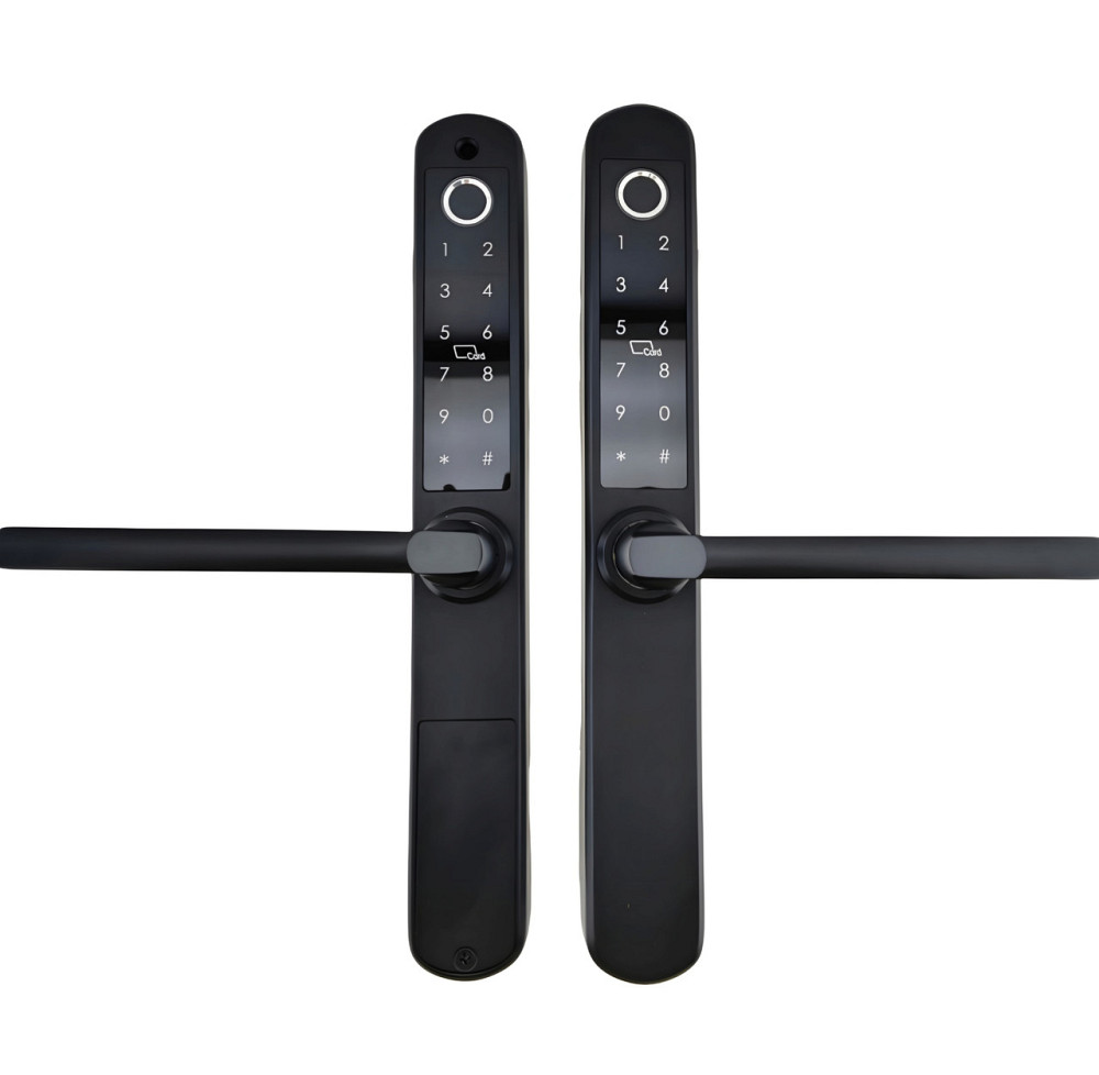 PES Dual чорний дверний розумний замок Київ - фото 1