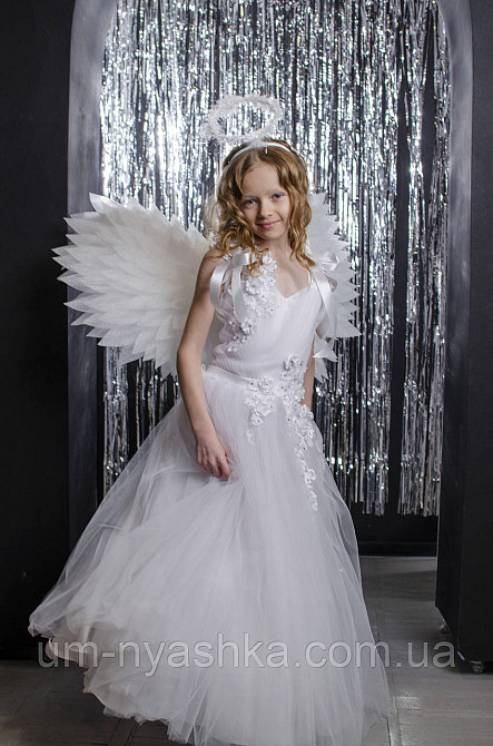 Длинное белое платье 128-140 Кривой Рог - изображение 3