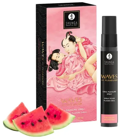 Спрей для усиления слюноотделения Shunga Waves of Pleasure Watermelon Львов