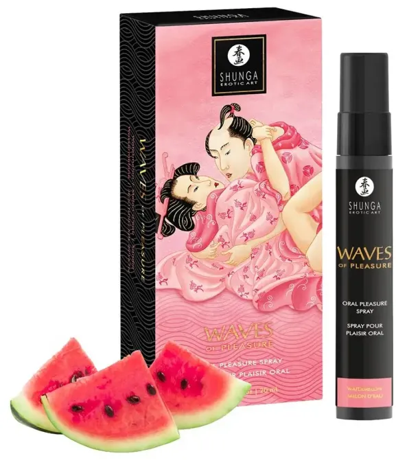 Спрей для усиления слюноотделения Shunga Waves of Pleasure Watermelon Львов - изображение 1