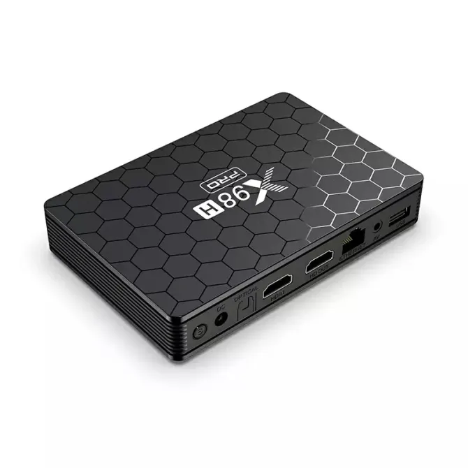 Смарт ТВ приставка X98H Pro WIFI6 4/64 Гб Smart TV Box Android 12 Андроїд ТВ бокс Київ - фото 7