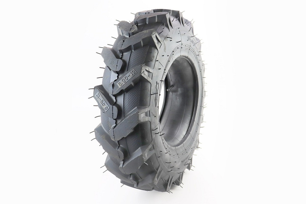 Шина на мотоблок 6,00-12 10PR з камерою "насічка" (NEW), (можливі незначні дефекти) Київ - фото 1