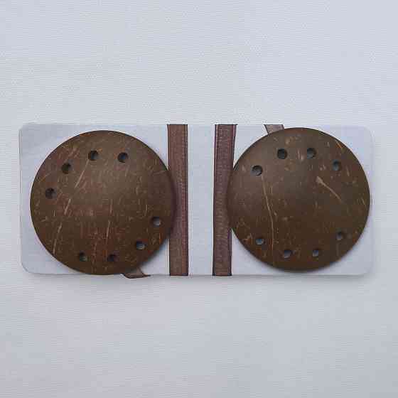 Магніти для штор і гардин Шейла набір 2 шт Коричневий (81-296) Київ