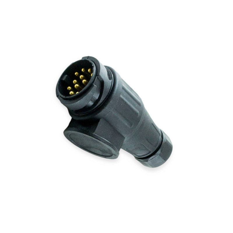 Фишка прицепа пластмасс 12в евро (папа) 13 конт. Мукачево - изображение 1