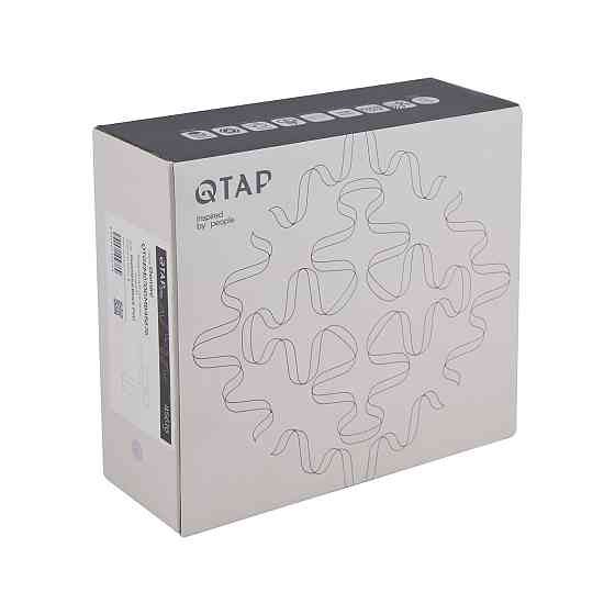 Змішувач для раковини Qtap Gemini QTGEM270GMB45676 Gunmetal Black PVD Київ
