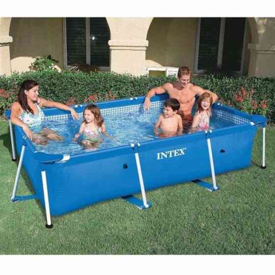 Бассейн каркасный 28270 прямоугольный, 220-150-60 см, 1662 л, ремкомплект Винница