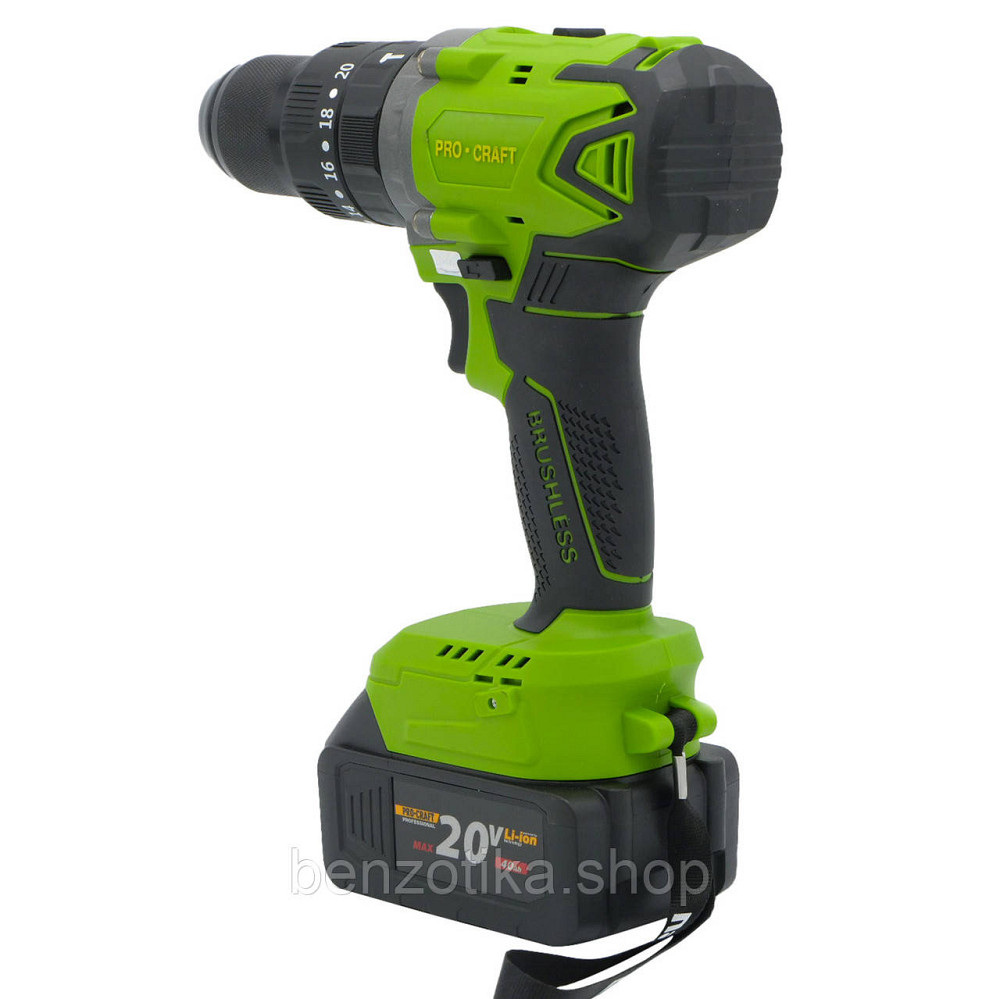 Шурупокрут Procraft Industrial PA18BL Extra (2 акб) Київ - фото 8