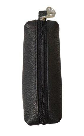 Ключниця тубус шкіряна класика Чорна (SHVIGEL) Київ - фото 2