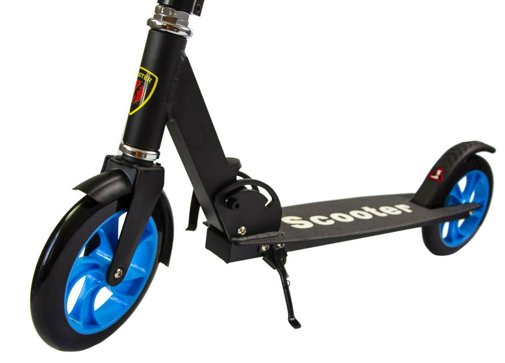 Самокат Scale Sports SS-05, двоколісний. Чорний Одеса - фото 5