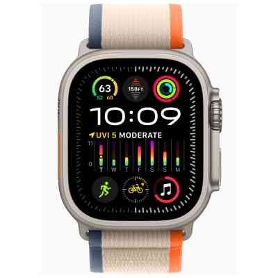 Ремешок для смарт-часов Armorstandart Trail Loop для Apple Watch 42 (Series 11-10)/41/40/38 Orange Beige (ARM74226) Винница
