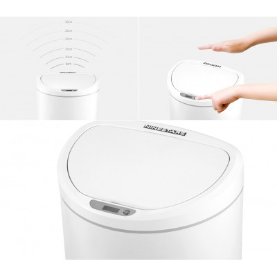 Контейнер для мусора Xiaomi Ninestars Sensor Trash Can (DZT-10-29S) Винница - изображение 3