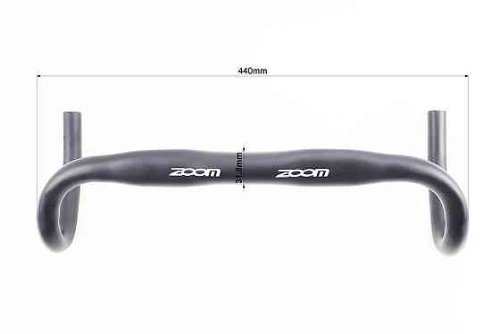 Кермо ROAD 31,8x440мм, алюмінієве, чорне 194 BT Киев