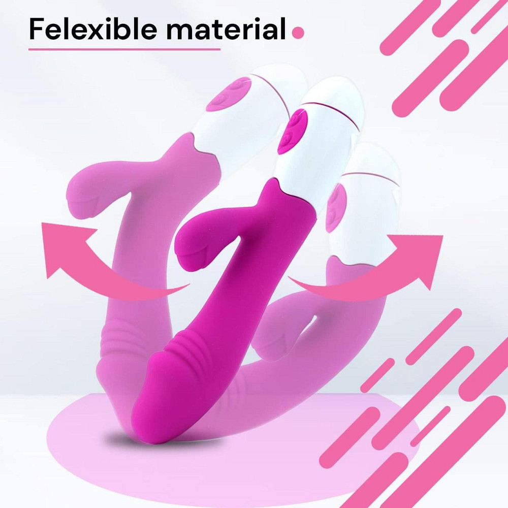 Вибратор Vtin для женщин - стимуляция клитора и точки G - розовый 3о режимов из Германии Днепр - изображение 8