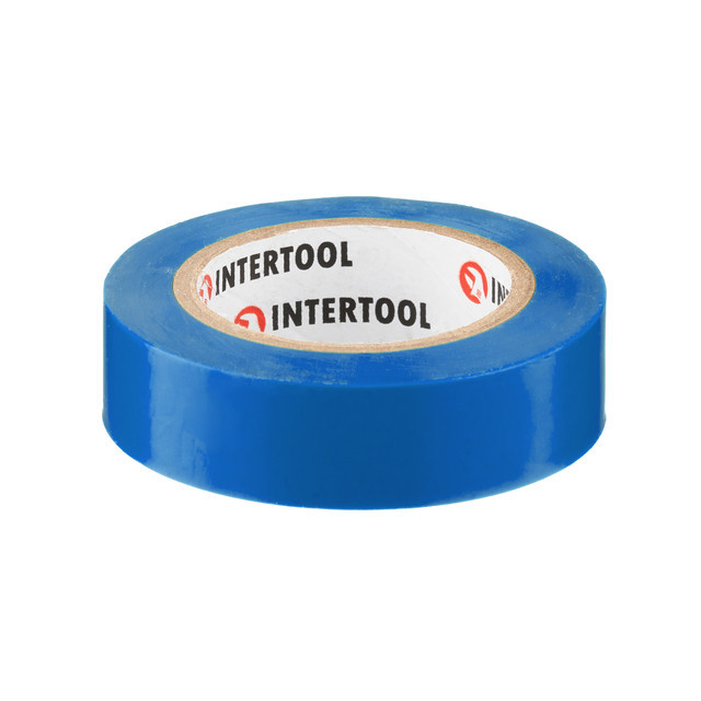 Стрічка ізоляційна 0.15мм*17мм*10м, синя INTERTOOL IT-0010 Киев - изображение 5