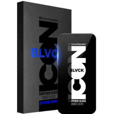 Скло захисне Armorstandart Supreme Black Icon 3D Apple iPhone 11 Pro Max/XS Max (ARM59207) Вінниця