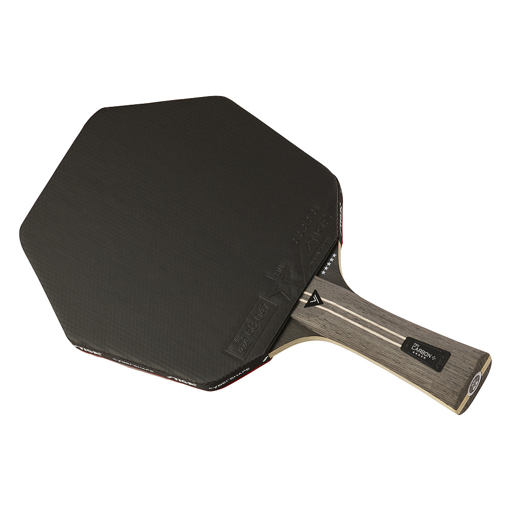 Ракетка для настільного тенісу Stiga Pro Carbon Plus Cybershape 5 Star FL (1215-0401-35) Київ - фото 3