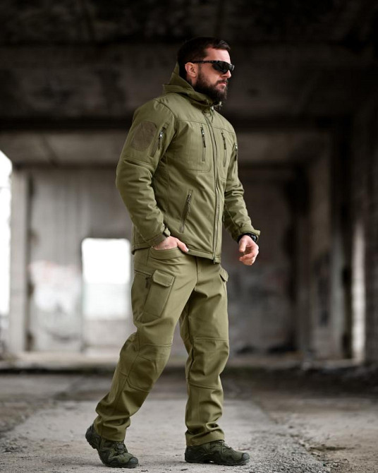 Зимовий тактичний костюм RENGER олива ТР6500 Одеса - фото 13