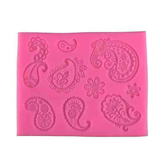 Молд кондитерский 103 на 82 мм розовый Киев