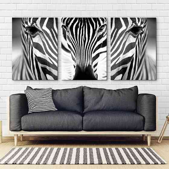 Модульна картина Зебра Art-42_B3 Київ