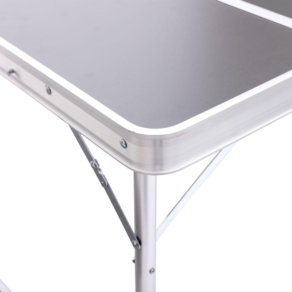 Комплект складной мебели: стол и 2 лавочки, серый Киев - изображение 4