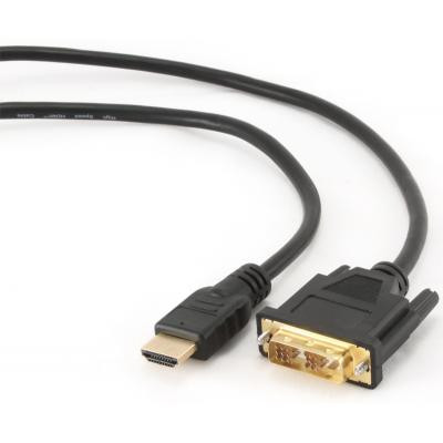 Кабель мультимедійний HDMI M to DVI M 1.8m 18+1pin Cablexpert (CC-HDMI-DVI-6) Вінниця - фото 1
