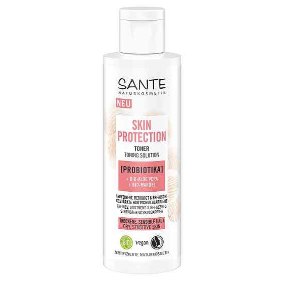 БИО-Тоник SKIN PROTECT мицеллярный для сухой и чувствительной кожи лица с пробиотиками SANTE 125 мл Винница