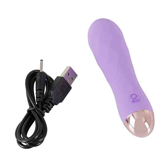 Фиолетовый мини-вибратор с необычной текстурой Cuties Mini Vibrator Sex Aura Киев