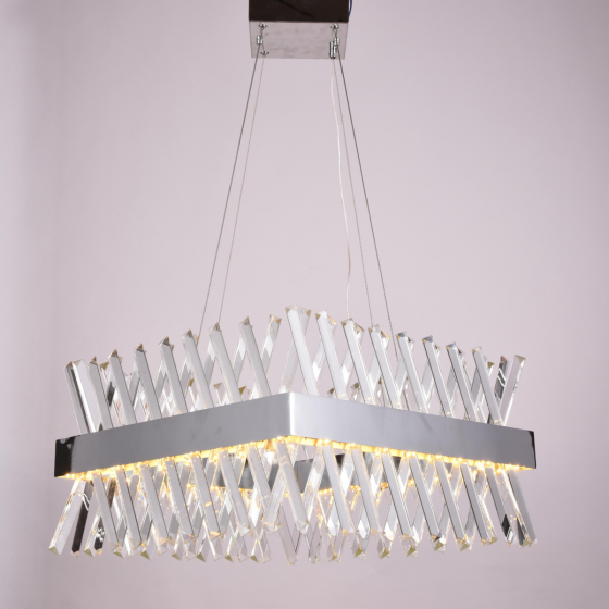 SIRIUS Люстра кришталева підвісна Sirius Ш 5011/500*500 CR Коломыя