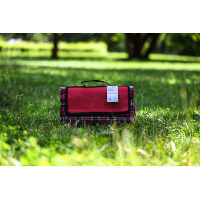 Плед Ardesto Picnic 130х170см, 100% полиэстер, клетка красная (ART0916RC) Винница - изображение 12