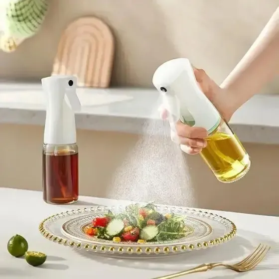 Распылитель для масла, диспенсер для распыления масла, уксуса, воды / Спрей бутылка для масла Коломия